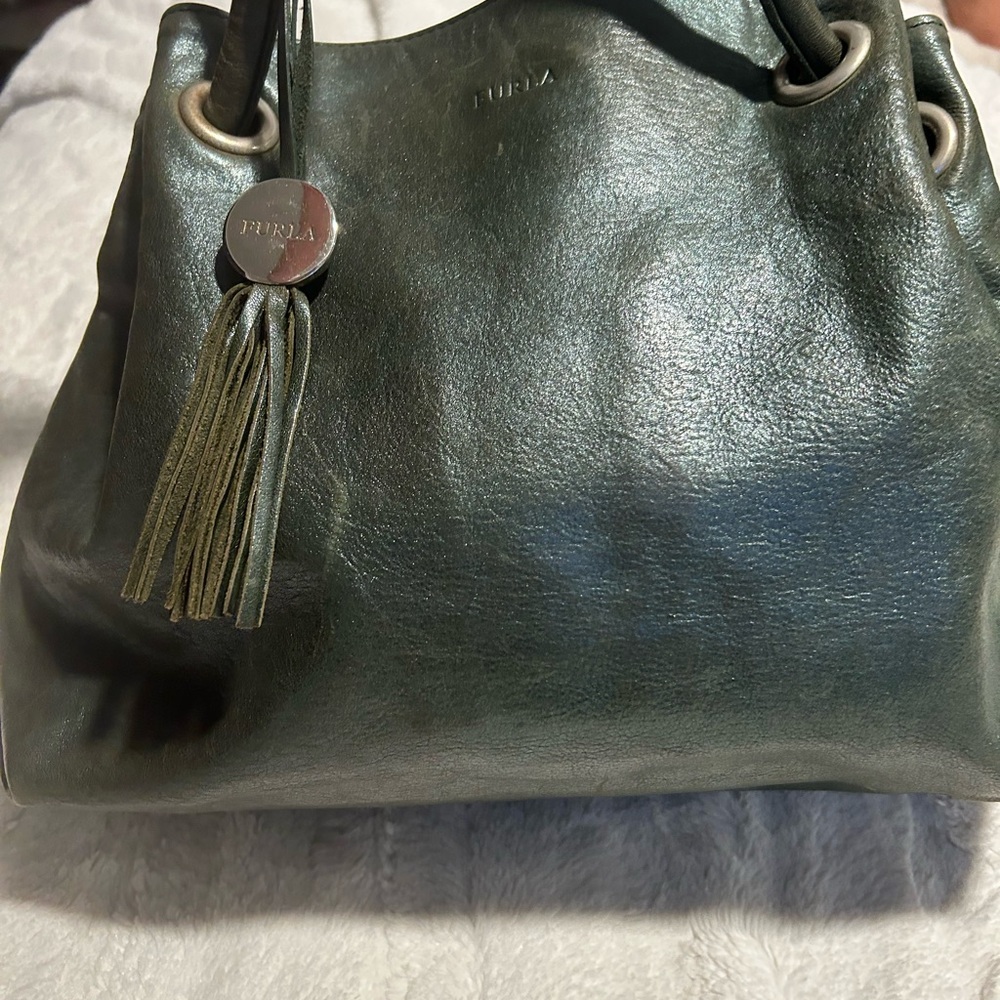 Furla Green Leather Shoulder Bag
(161) - Picture 4 of 14